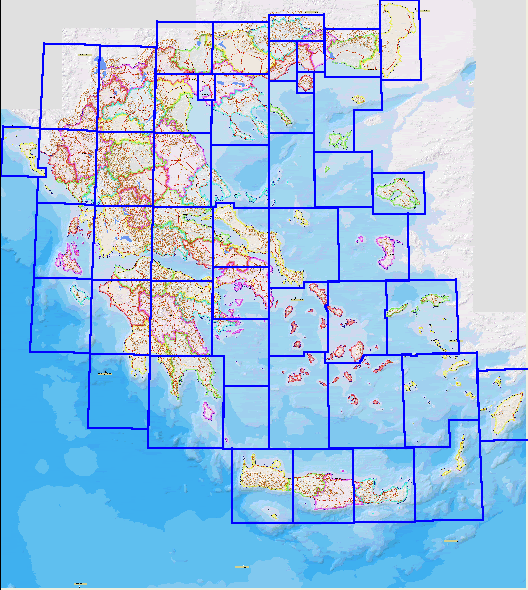 Mapa Grcke