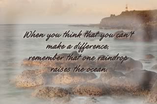 One Raindrop Makes a Difference Pictures, Images and Photos