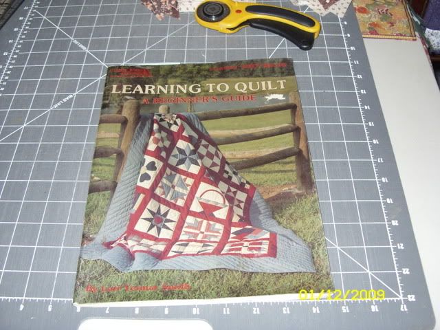My first quilting book.