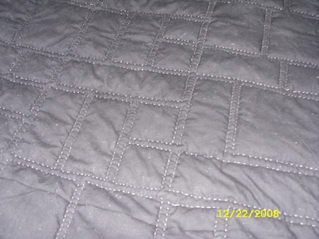 back of Ashton's quilt