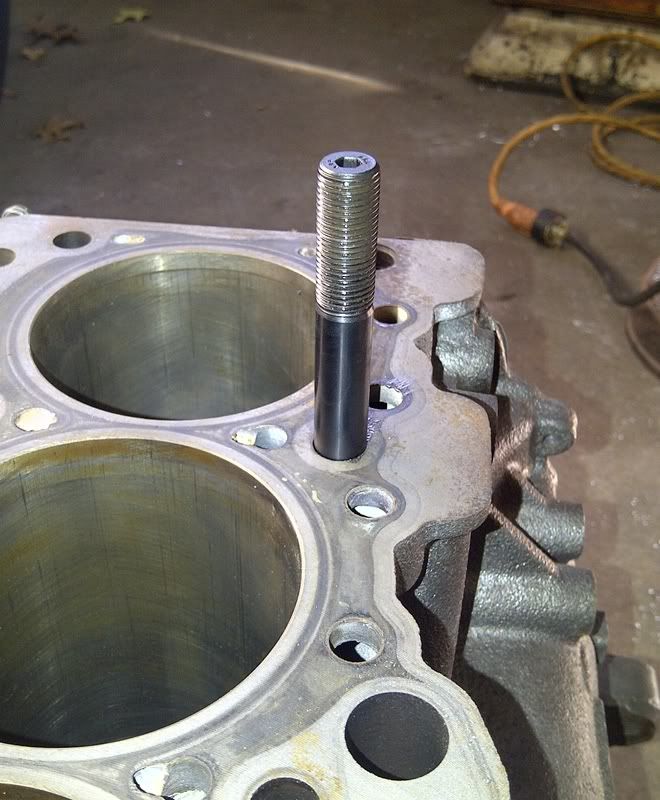 1/2" head studs block & cylinder deformation DSMtuners