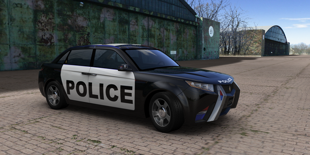 The purpose-built police car - Carbon