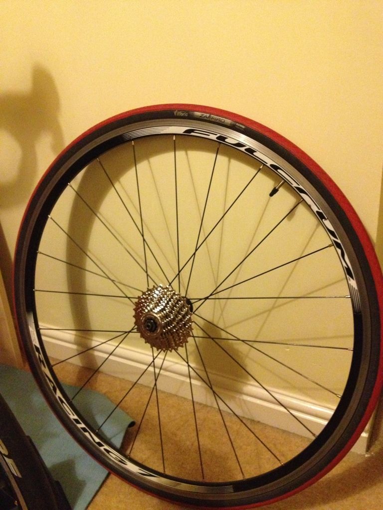 buckled bike wheel