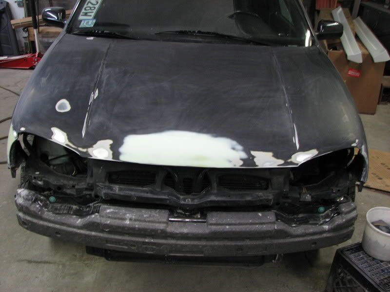 notch filled and hood repainted VW Vortex Volkswagen Forum