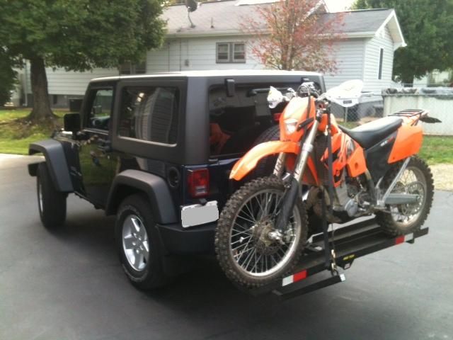 Dirt bike carrier for jeep liberty #4