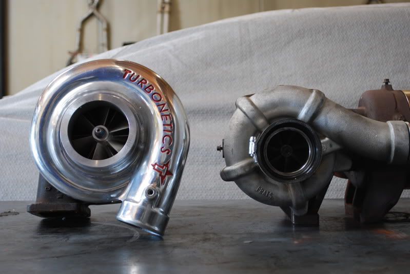 Turbo from my car vs. turbo from my 6.4 Ford Powerstroke