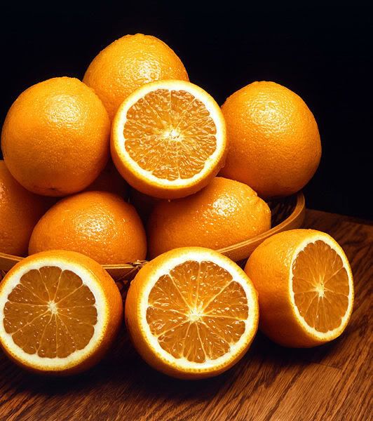 Bolo de laranja com casca