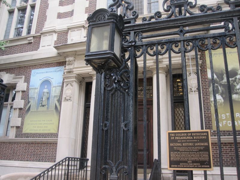 Mutter Museum and Medical Library Entrance
