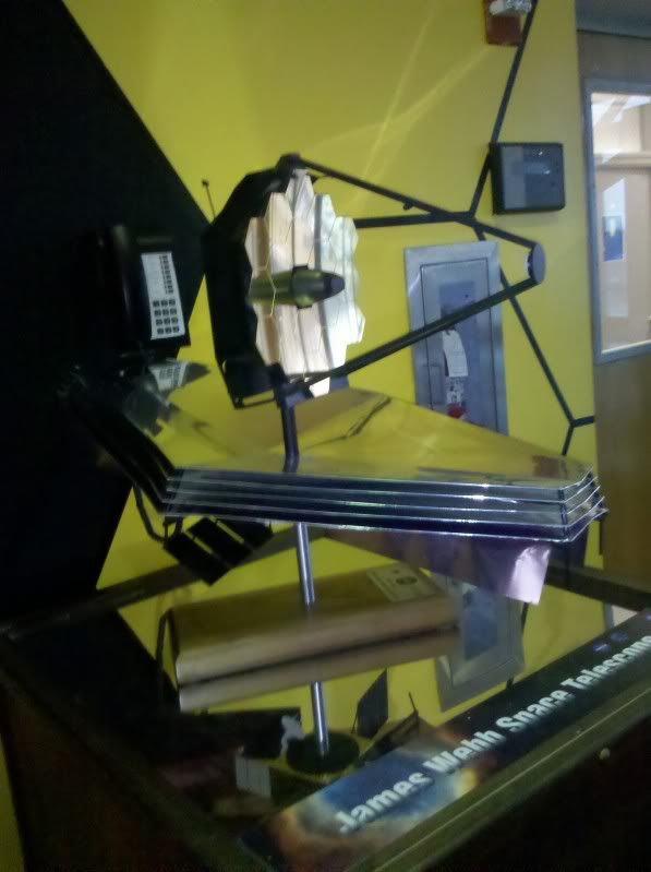 Model of the James Webb Telescope