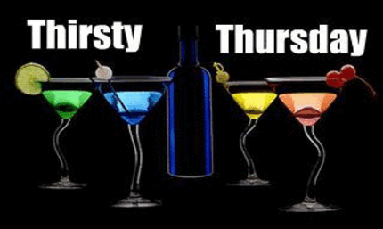 Thirsty Thursday, comment, liquor