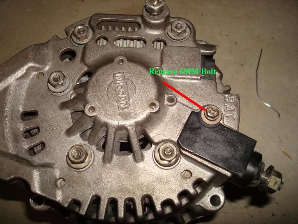 How to take apart the alternator? SR20 Forum