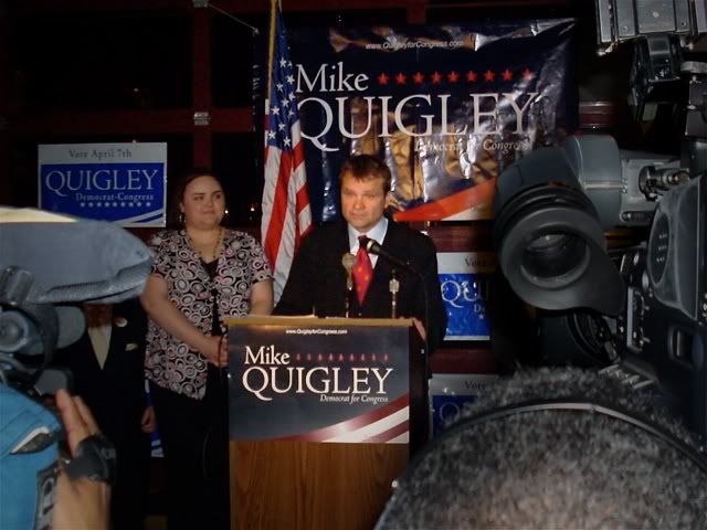 Quigley Thanking Supporters