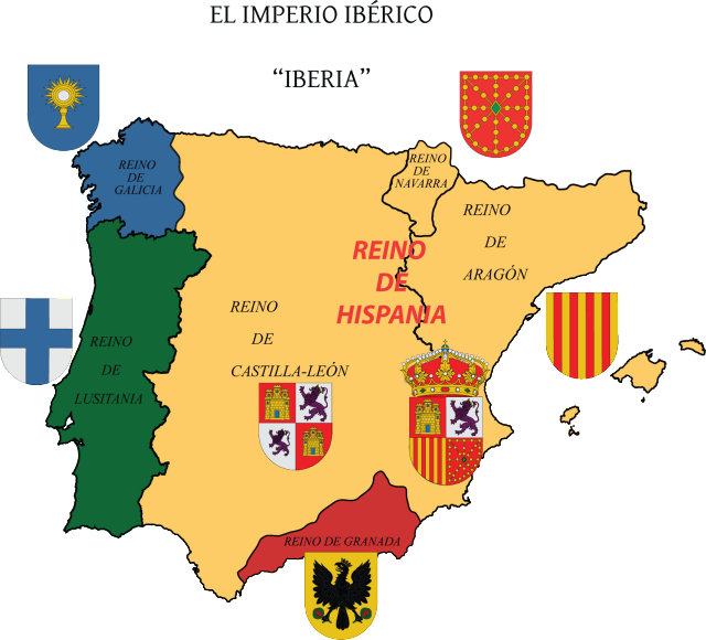 Map Of Iberia Es Coa 