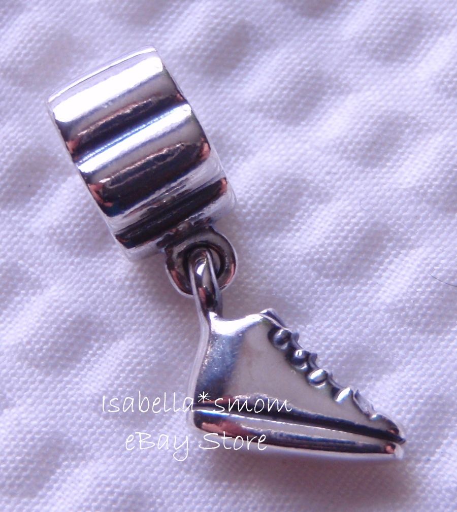 NEW Authentic PANDORA Sneaker/Tennis/Running/Training SHOE Dangle Charm