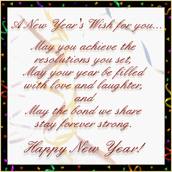 New Year Wish poster