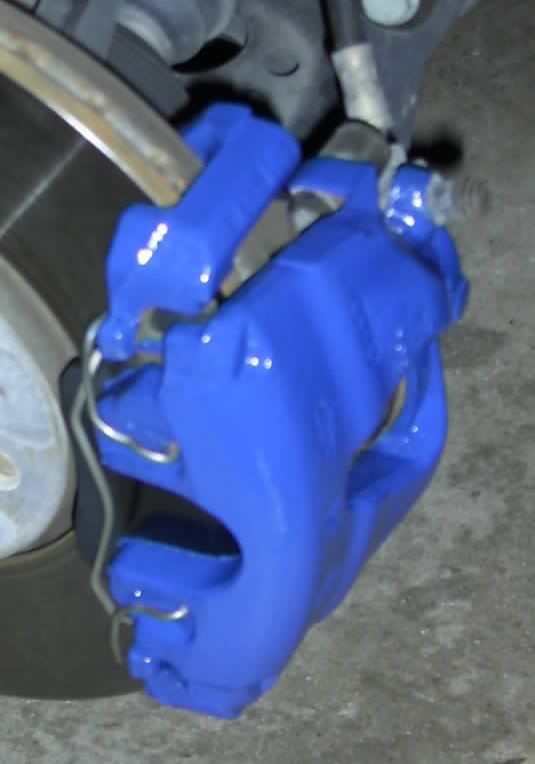 painted front calipers blue... VW Vortex Volkswagen Forum