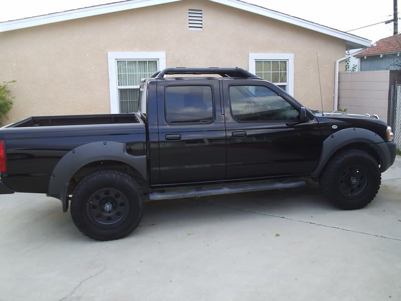 Nissan frontier blacked out