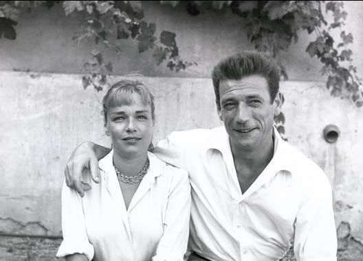 Simone Signoret and Yves Montand This was posted by Richard Gibson for the