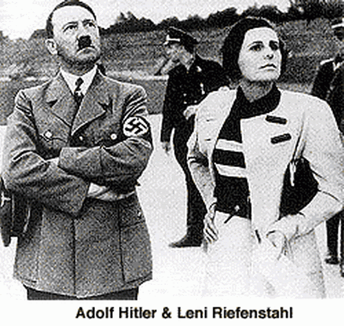 Hitler and  Riefenstahl