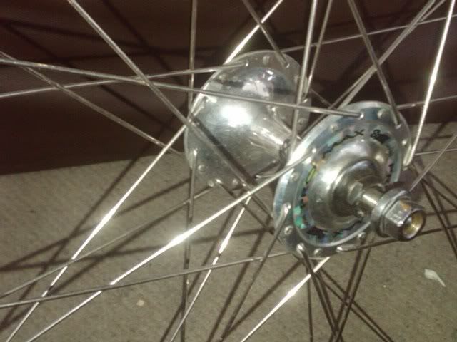 For Sale: Wheel set. mavic open pro on pro max japan track hubs - London Fixed-gear and 