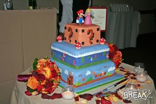 Nintendo Wedding Cake Pictures, Images and Photos