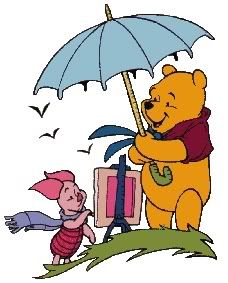 Pooh After Raining