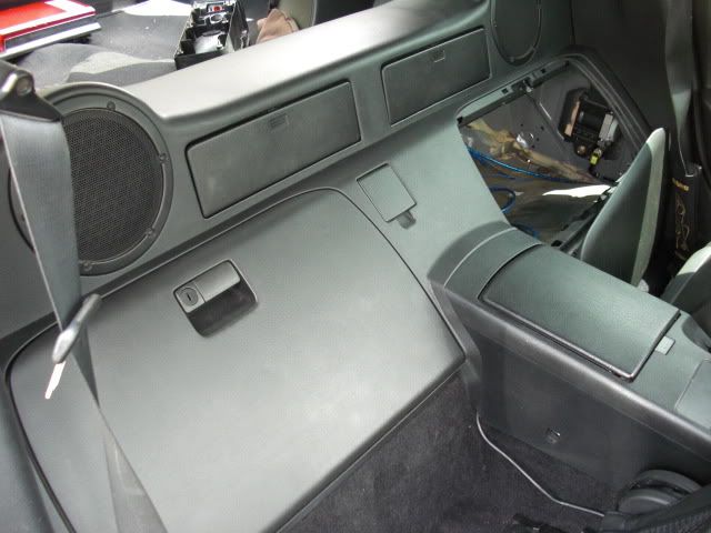 Remove nissan 350z rear speakers #9