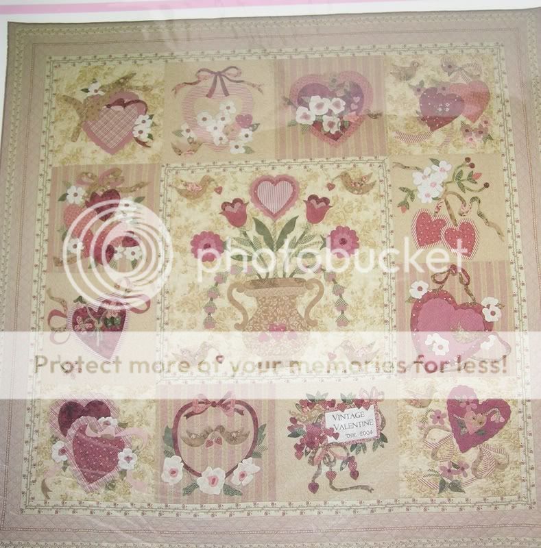 Vintage Valentine~Quilt Pattern~Verna Mosquera  