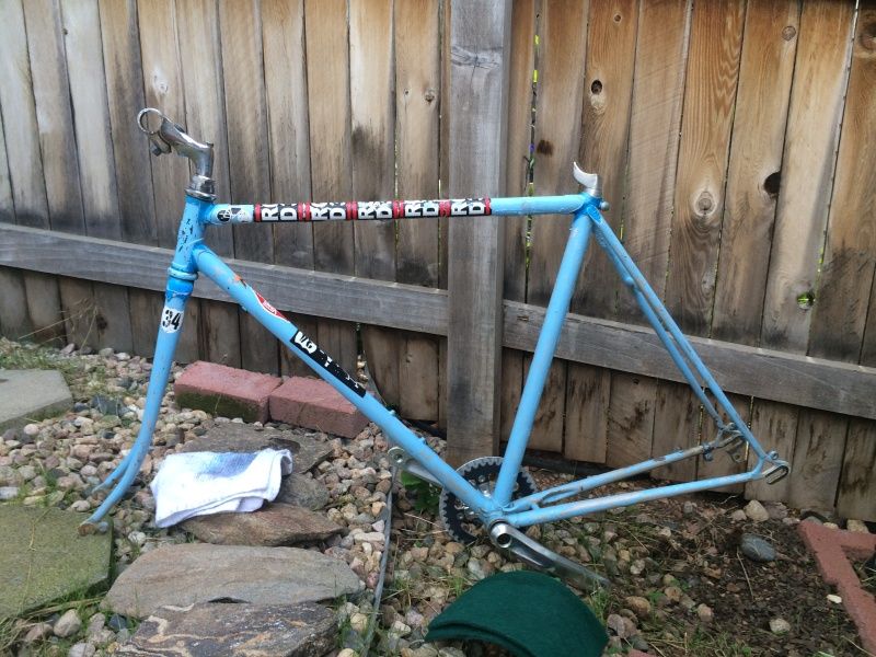 refinish bike frame