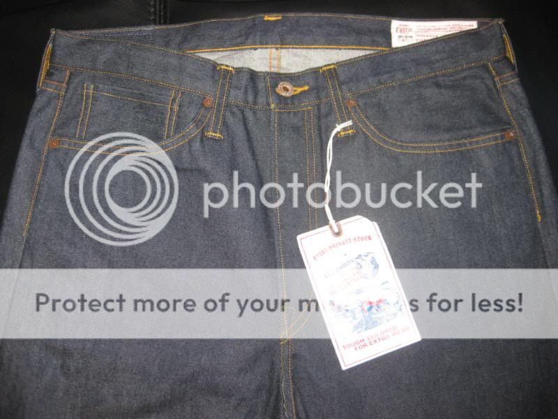 brand new evisu private stock japanese classic fit homer jeans size 36 