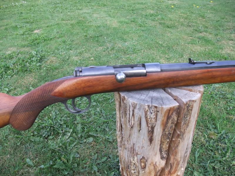Single shot Husqvarna rifle .30-30