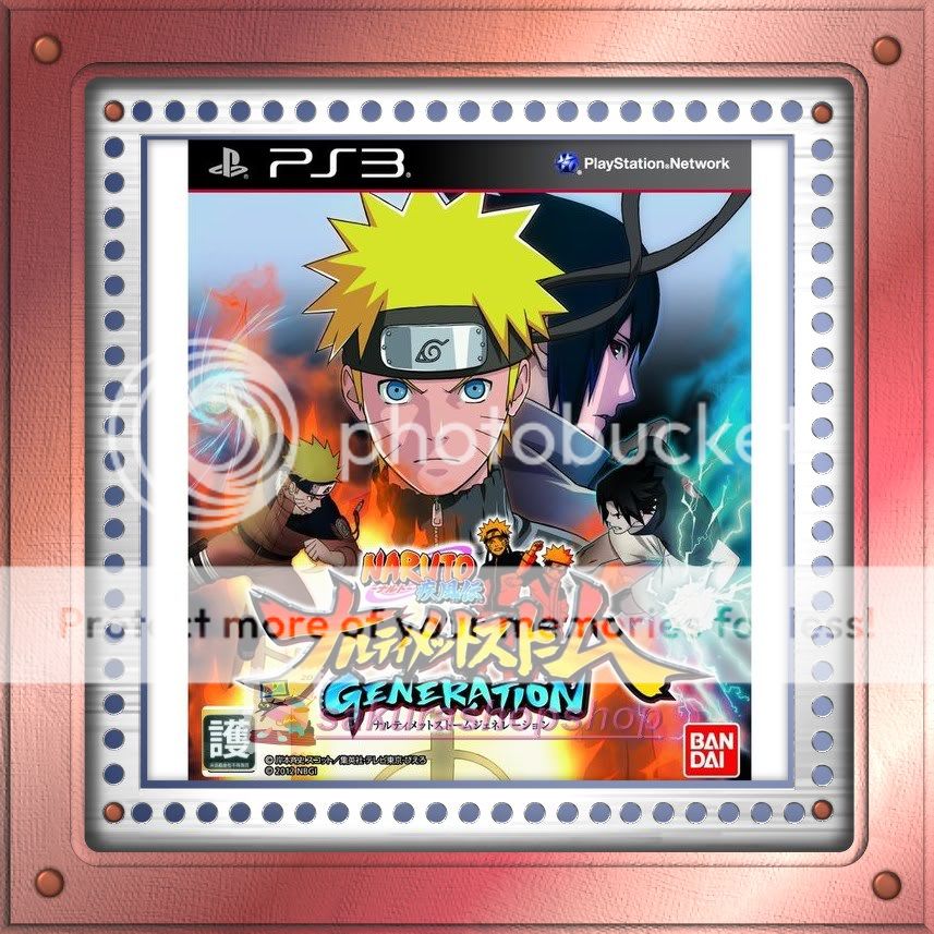 New PS3 Games Naruto Shippuden Narutimate Storm Generation Asia HK 