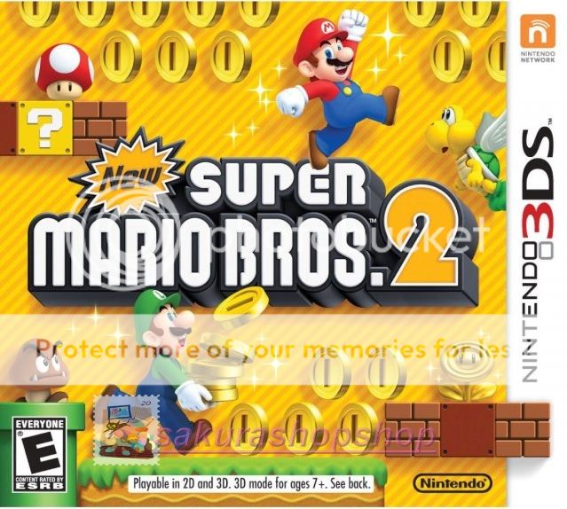 New Nintendo 3DS Games New Super Mario Bros. 2 US Ver Only work on US