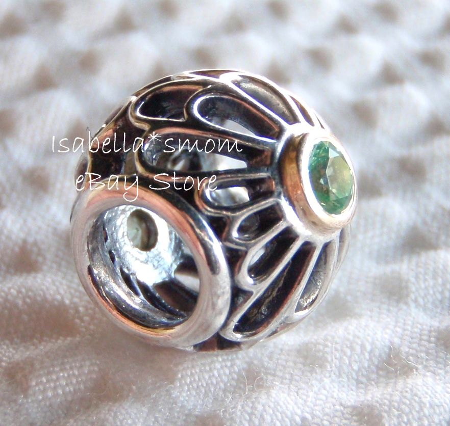 925 Silver Retired PANDORA ALE Morning Butterfly Pink CZ