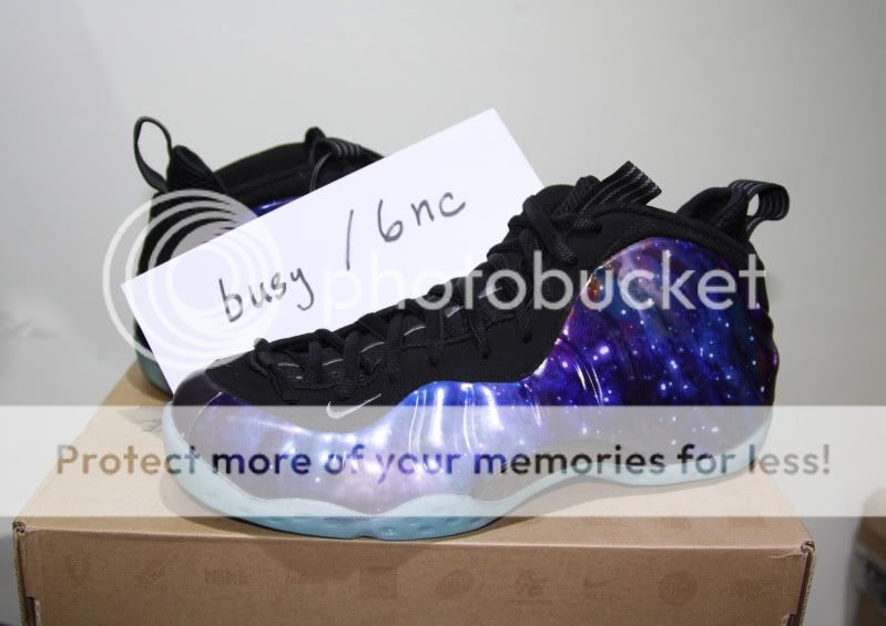 Nike Air Foamposite Galaxy All Star Game AZG Glow in the Dark Sz US 9 