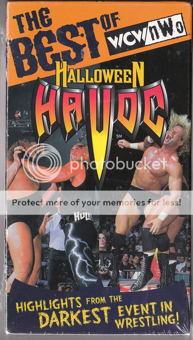 WCW Best Halloween Havoc Factory SEALED VHS Video Wrestling New WWF