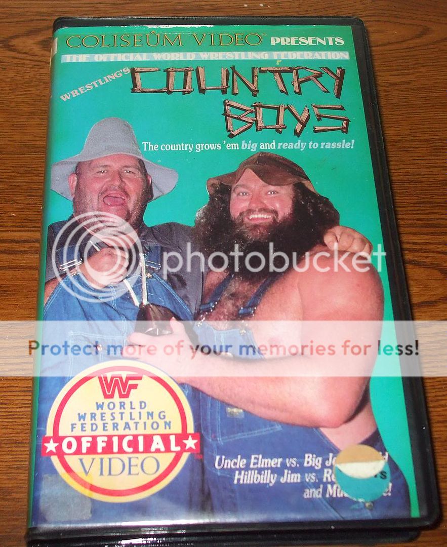 WWF Country Boys Coliseum Video VHS Hillbilly Jim Hogan