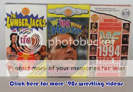 WWF Tough Guys Coliseum Video 1990 VHS Wrestling  